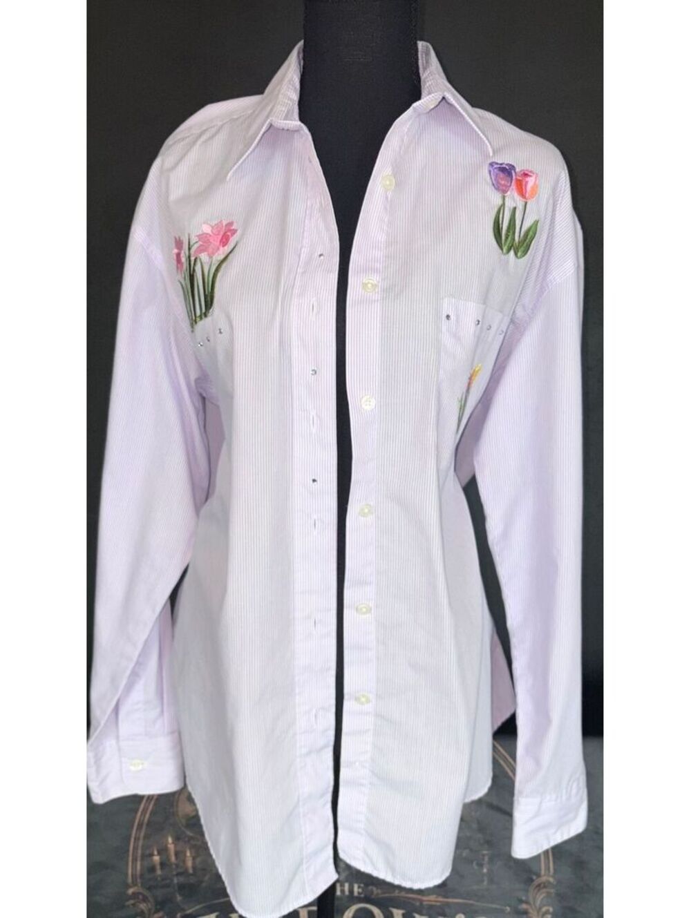 Vintage -Las Olas- Button-Up Shirt, Size M